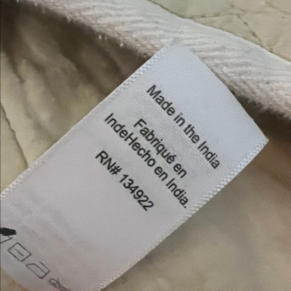 Emerson Fry Quilted Cream Jacket - Picture 7 of 7